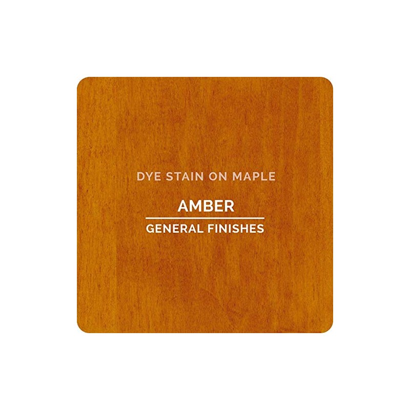 General Finishes Water Based Dye, 1 Quart, Amber
