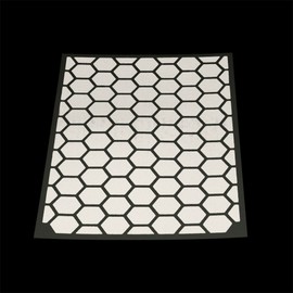 RydeSafe Reflective Decals - Hexagon Kit - Large (Black)