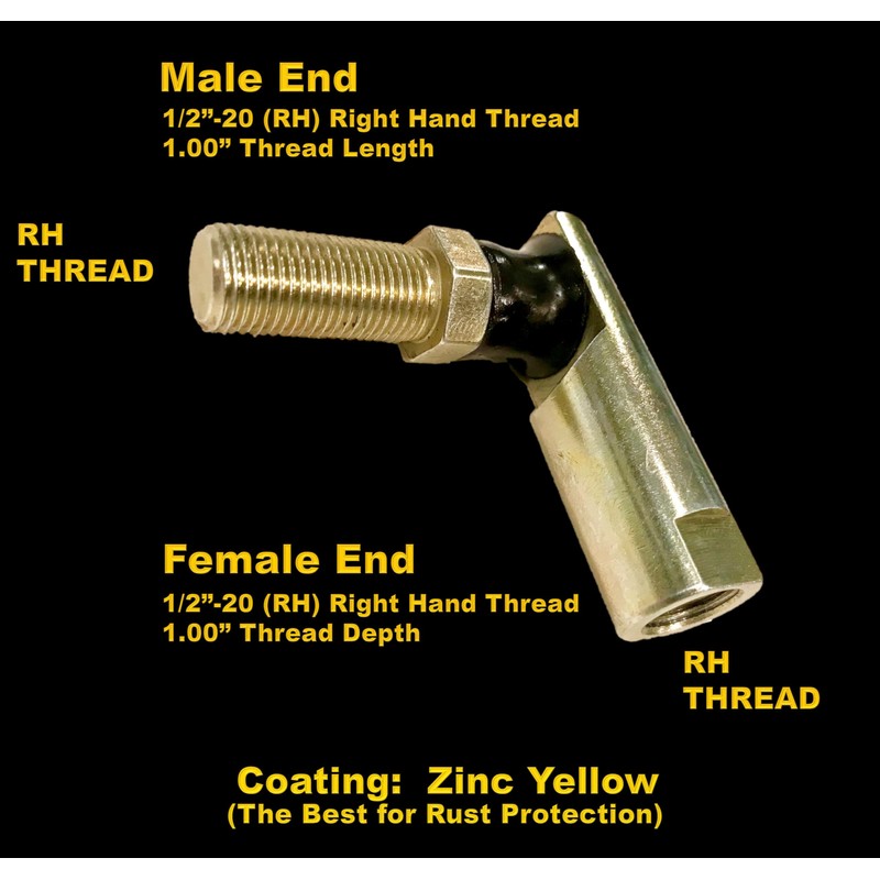 HD Switch 2 Pack Universal 1/2" -20 Thread RH Right