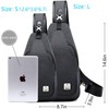 tuowan Small Sling Bag Crossbody Backpack Over the Shoulder Bag