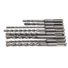 8Pcs Hammer Drill Bit Carbide Tip 2 Flute Drilling Tool
