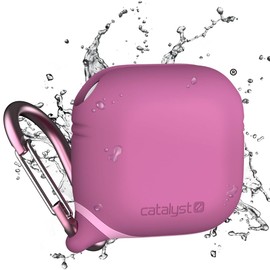 Catalyst Waterproof Case AirPods (4th Generation) Rose Pink - Waterproof, with Carabiner, Shockproof, Scratch-Resistant, Drop-Proof - Pink