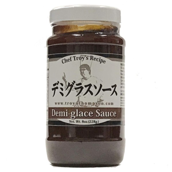 Mishima Japanese Style Demi-Glace Sauce (Chef Troy's Recipe) - 8 oz | Pack of 1