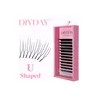 Diyday U Shaped 0.07 Extension De Pestañas Premium