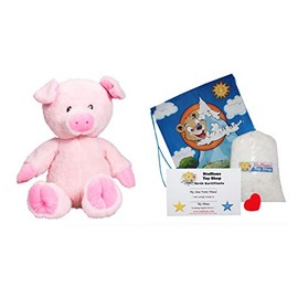 Make Your Own Stuffed Animal Mini 8 Inch Very Soft Pudge The Pig Kit - No Sewing Required!