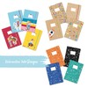 Papierdrachen 4 High-Quality Plastic-Free School Folders with Elastic Band in