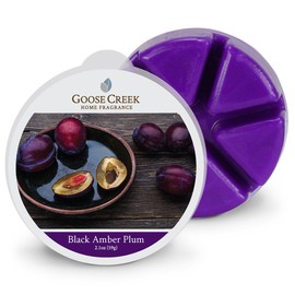 Goose Creek Wax Melt Pack Black Amber Plum, Purple, 8 x 8 x 2.5 cm