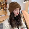 Cross Marberry CY101 Women's Loose Knit Hat, Warm Knit Cap,