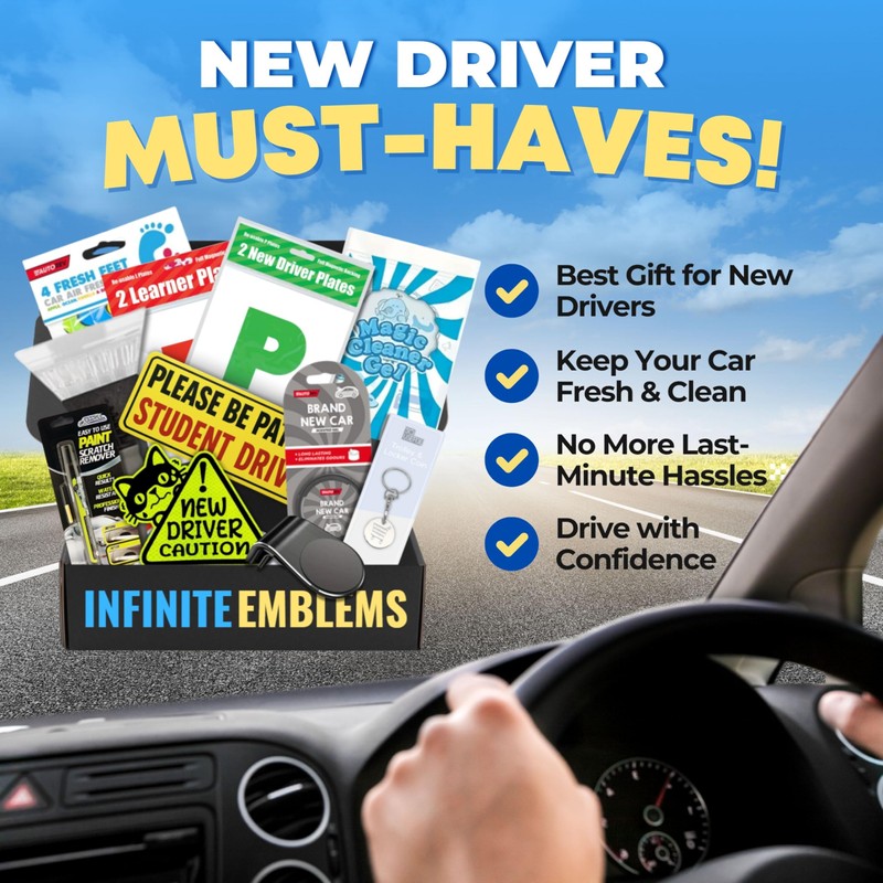 Infinite Emblems Learner & New Driver Gift Set with L