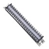 uxcell Barrier Terminal Strip Block 660V 15A Dual Rows 20P