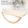 Wooden Cat Hammock Foldable Antislip Easy To Assemble Elevated Pet