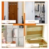 10 Sets Small Hinges with Screws Mini Solid Brass Hinges