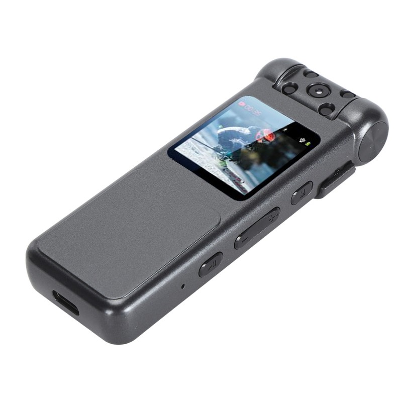 Wearable Camera 120 Degrees Rotatable Lens Portable Video Recorder Law