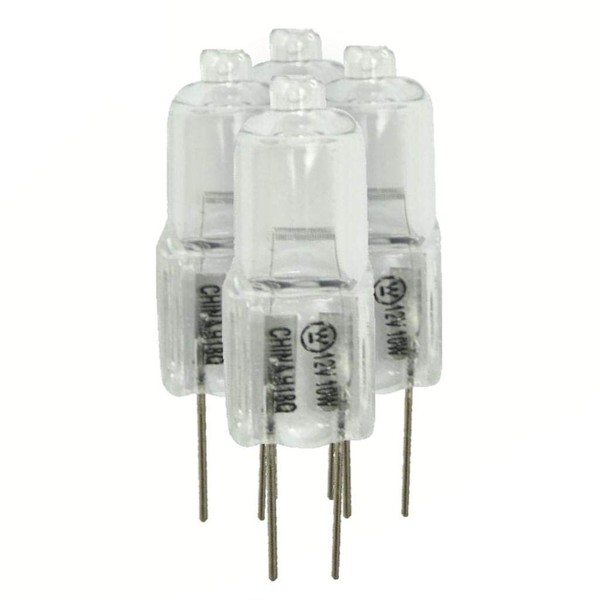 Westinghouse 06308 10T3 G4 Base 12-Volt 10-Watt Halogen Bulbs Pack