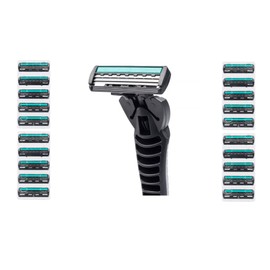 21 Razors For men deal for Smooth, Precise Shaving, Facial Hair Trimmers Men's Disposable Grooming Razors