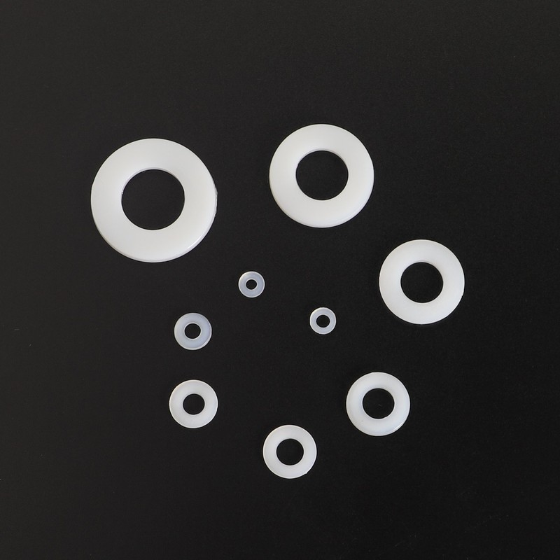 Sutemribor Nylon Flat Washer Assortment Set 600 Pieces, 9 Sizes