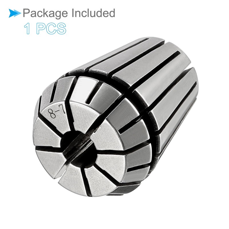 CoCud Spring Collet Chuck, ER-25 Spring Collet 8mm Clamping Diameter,