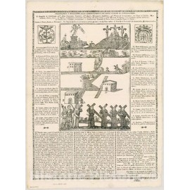 Historic Pictoric Map : Holy Land Maps #135, Figliolanza e recezione alla Confraternita de' Santi Luoghi di Gerusalemme, Antique Vintage Reproduction : 18in x 24in