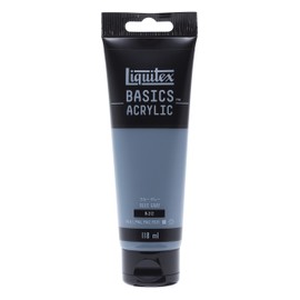 LIQUITEX Acrylic Paint Basics B-212, Blue Gray, 4.0 fl oz (118 ml)