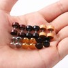 6 Pairs 8MM Mens Stainless Steel Wood Screw Stud Earrings