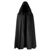 MCJC Medieval Hooded Cape, Kids Renaissance Cosplay Cloak,Wizard Costume