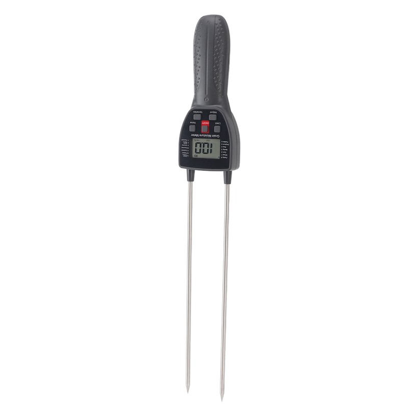 Grain Moisture Meter Tester Portable Digital with Voice Probe 300mm