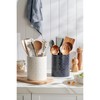 MIKIGEY Kitchen Utensil Holder, 6x7 inch Large Ceramic Utensil Holder