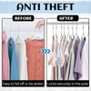 Leinuosen 12 Pack Anti-Theft Security Hangers 17 Inch Heavy Duty