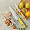 DAJLFA 3PCS Kitchen Knives, Stainless Steel Knife Set With Sheath,