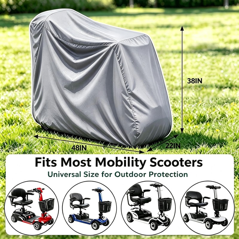 Mobility Scooter Storage Cover, Mobility Scooter Accessories ,48"x22"x38"