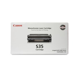 Canon Genuine S35 Black Toner Cartridge Compatible with D320, D340, L170