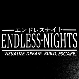 Fprqlyze Endless Nights Japanese Decal Sticker/JDM Drift Stance Anime Motivation Dream Build Escape