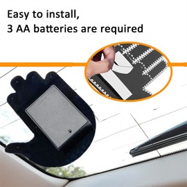 Finger Gesture Light, Funny Led Hand Sign with Remote, Glowgesture for Car Truck - Ideal Gifted Car Accessories, Truck Accessories (FGL-240Z)