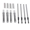24PCS Adjustable Pushrods Cover Kit 0928 0023 Chrome Push Rod
