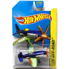 Hot Wheels 2014 Hw Off-Road Daredevils Blue Mad Propz Airplane 124/250