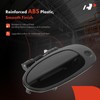 A-Premium Front Left Driver Side Exterior Door Handle with Keyhole