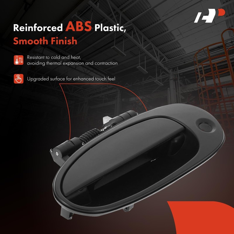 A-Premium Front Left Driver Side Exterior Door Handle with Keyhole