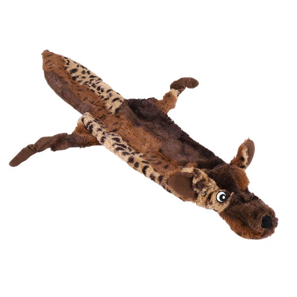 LONTG Soft Plush Dog Toys No Stuffing Dog Chew Toys