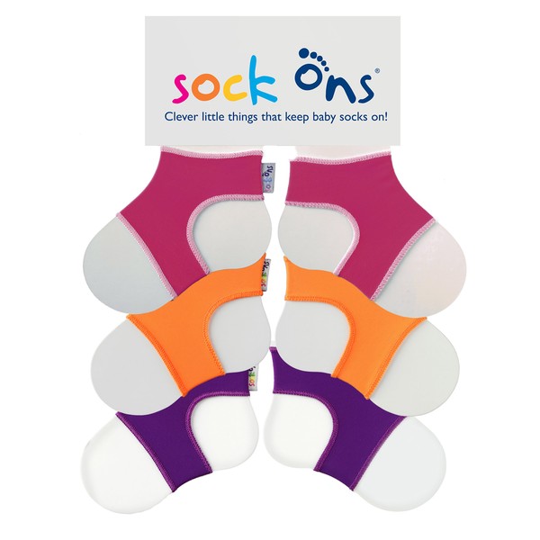 Sock Ons - Baby Sock Holders - 6-12 Months -