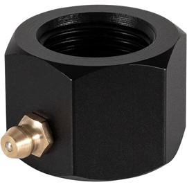 Generic Marine Steering Tube Cable Grease Nut,Cable Lube Tool Boat Steering Cable Grease Fittings for OMC 2861 FSM068, black