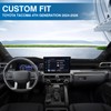 KUST Black Dash Cover Compatible with Toyota Tacoma 2024-2026 &