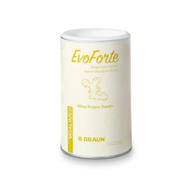 Vitalimed EvoForte Ginger Basil Lemon I Protein Powder from Whey Protein Isolate for Preparing a Protein Drink I 350 g Tin