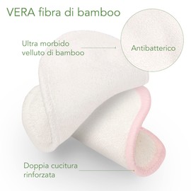 Washable Bamboo Makeup Remover Pads, 12 Reusable Makeup Remover Pads, Organic Cotton, Natural, Soft, High Quality, for Removing Makeup, Face, Eyelashes and Wash Bag