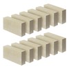 Fire Bricks, Size 9″ x 4-1/2″ x 2-1/2″, 12-Pack, Light