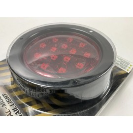 Pilot NV5106R LED 5-3/8" Flush Mount Stop / Turn / Tail Light Lamp - RED