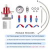 YESHMA EFI Fuel Pressure Regulator Kit 0-100psi with Gauge 6AN