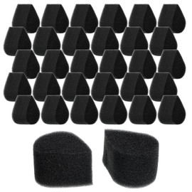 32 PCS Face Painting Sponge, Water Droplet Shape Face Makeup Use Paint Sponges High Density Faces Paintings Supplies Faces Paintings Oval Sponge, Droplets Makeup Paint Sponges for Adult Art Body