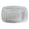 Hancell fiber tray 4P set, gold / 한셀 화이바 쟁반