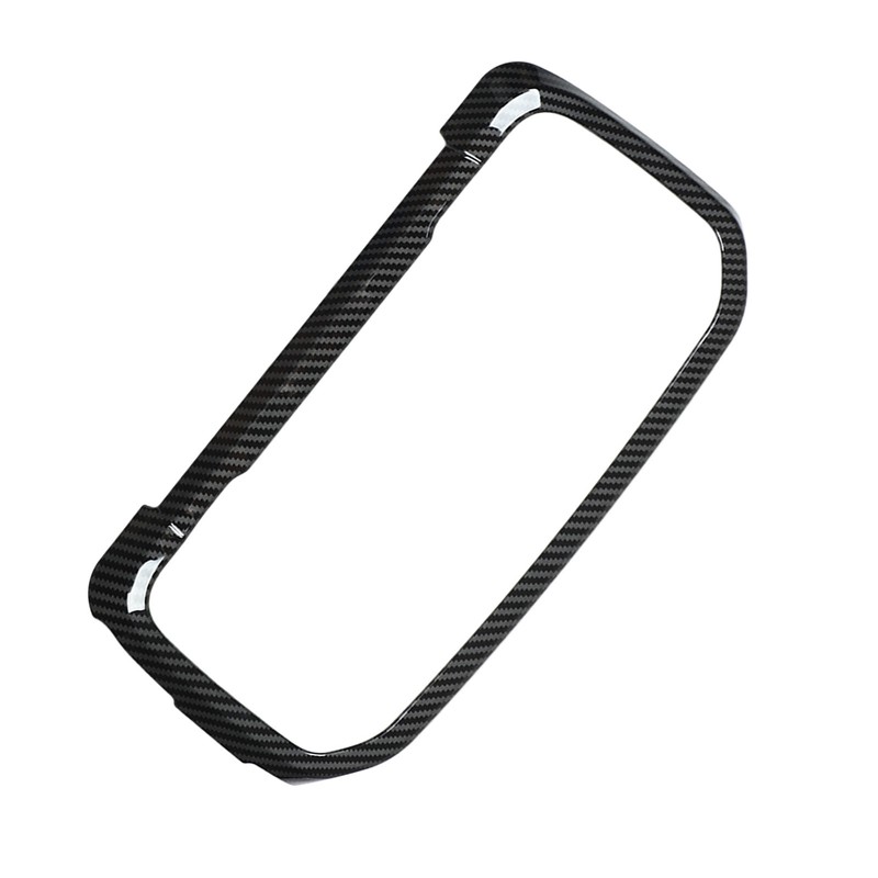 Dashboard Panel Decorative Trim Carbon Fiber Look Easy Clean Replacement