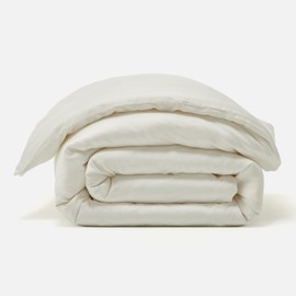 NELPANDA Luxury 100% Cotton Duvet Cover CLASSIC Series 5 Star Hotel Quality Sateen Weave 300 Thread High Density Cotton 100% Long Staple Cotton All Season Bed Linen Elegant Smooth Polished (Single,